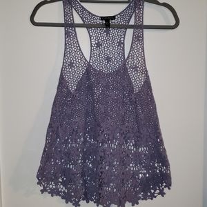 Purple Boho Tank